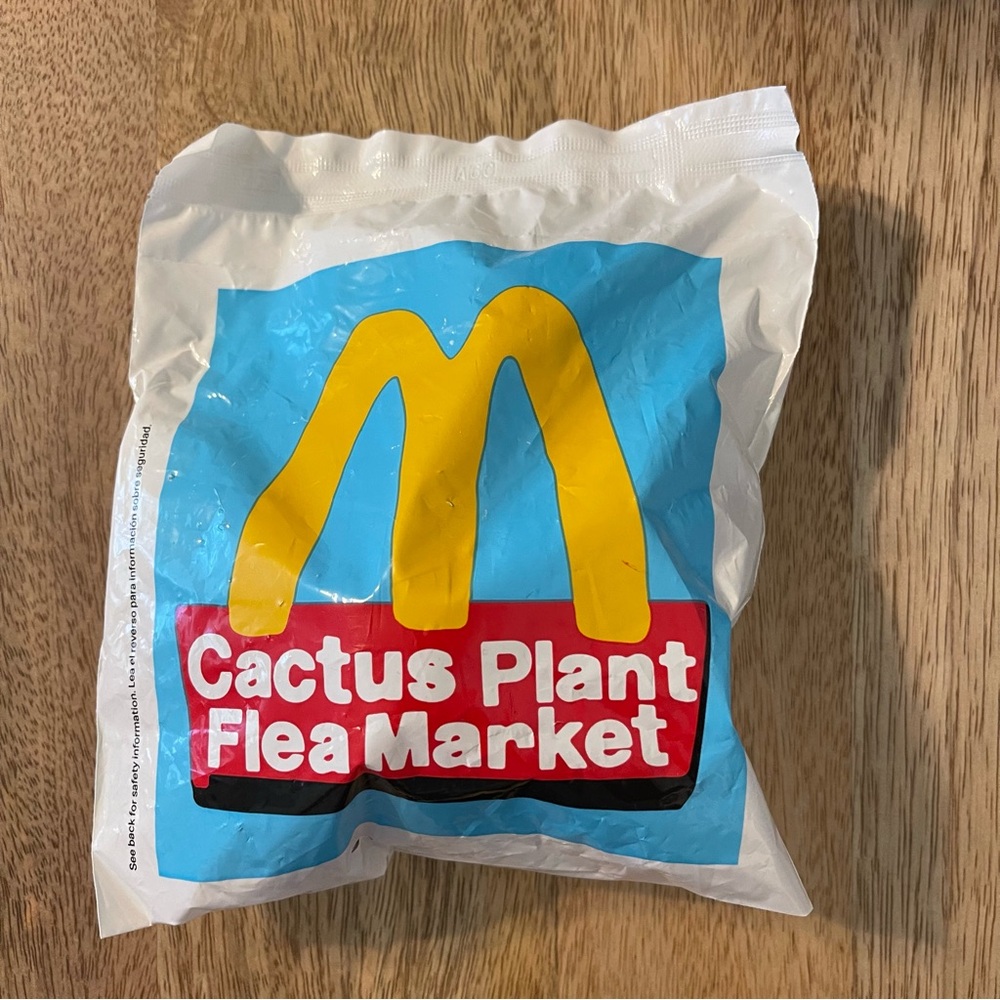 McDonalds Cactus Plant Flea Market - fully sealed, Grimace